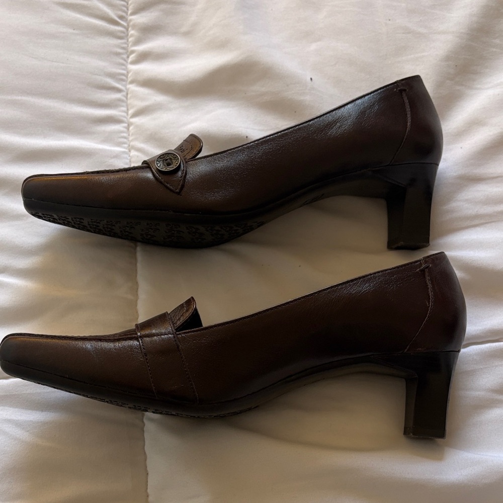 Flexi Dark Brown Women's Heels